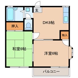 掛川駅 車移動22分  13.9km 2階の物件間取画像